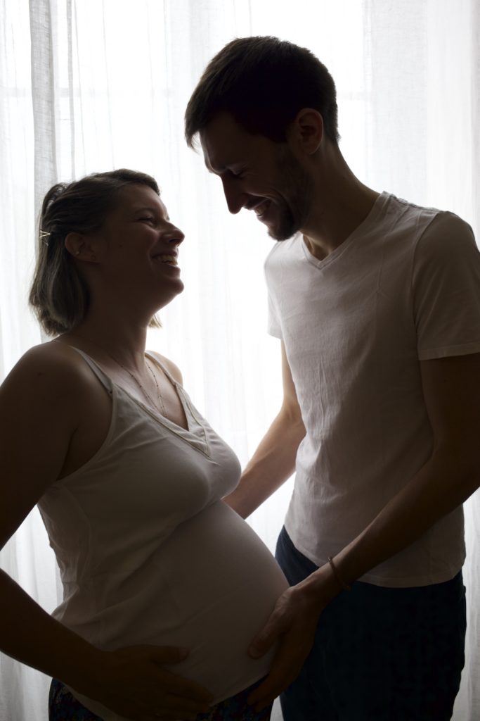 séance photo couple grossesse