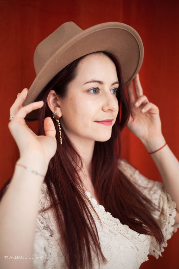 portrait bohème studio photo