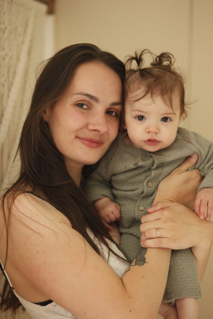 studio photo en correze portrait maman fille